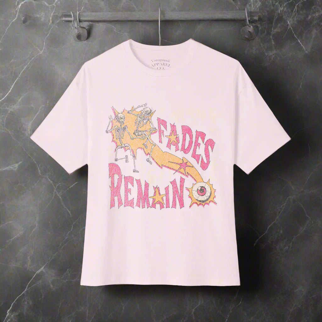 Fades Remain Boxy Tee, Oversized