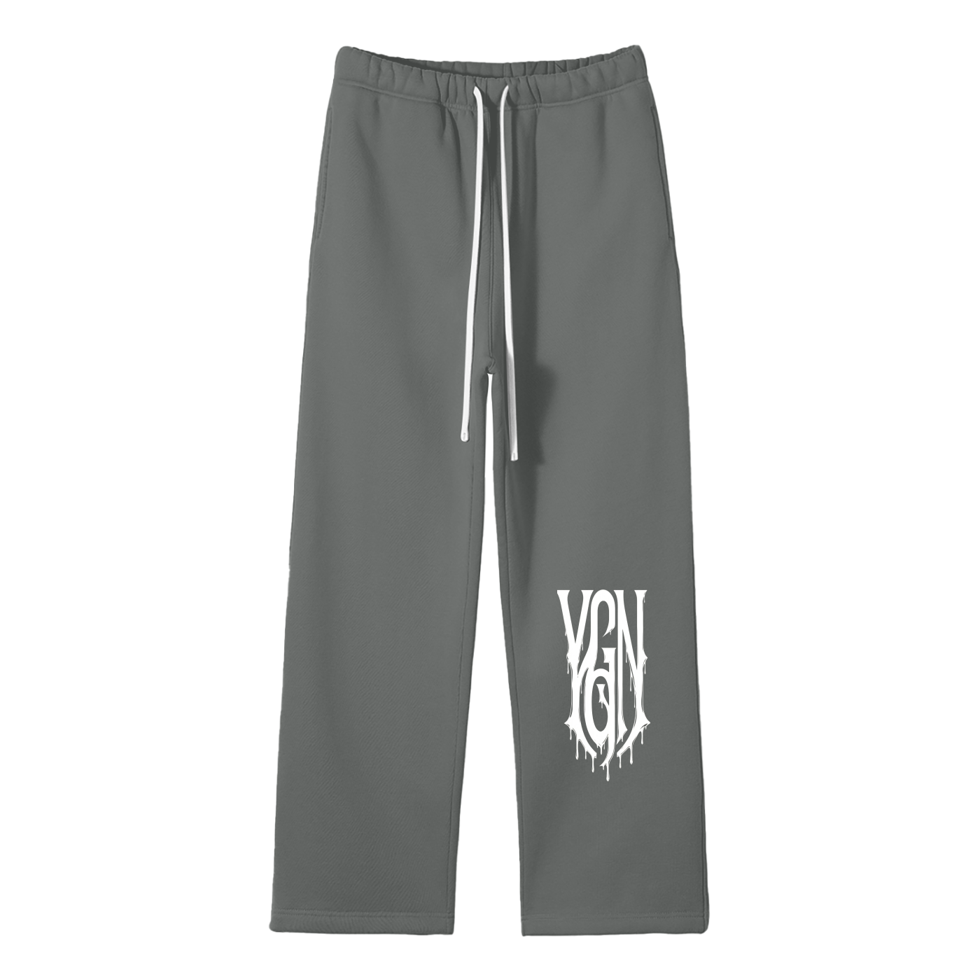 Yonagunnii Unisex Fleece Streetwear Sweatpants – Straight Leg Fit