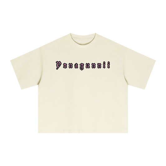 Yonagunnii Pink Tab Streetwear Graphic Tee – Premium Cotton Casual Shirt