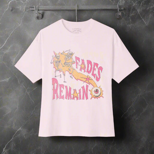 Fades Remain  Boxy Tee, Oversized