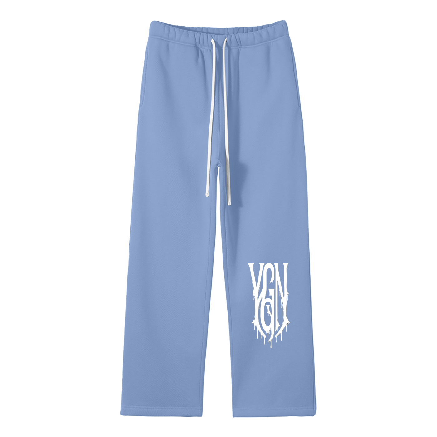 Yonagunnii Unisex Fleece Streetwear Sweatpants – Straight Leg Fit
