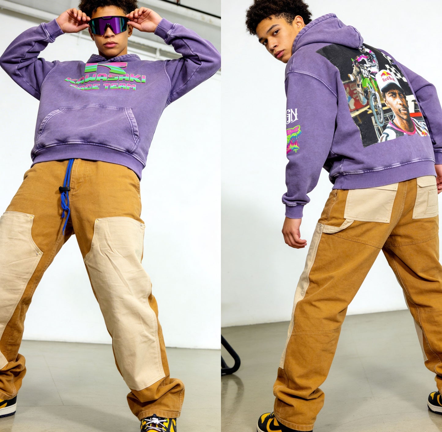 YGN Moto Legends Loose Cotton Hoodie