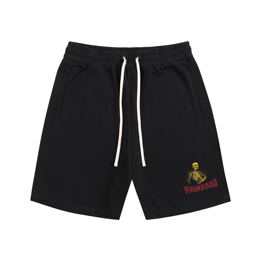 YGN Skeleton Cotton Shorts