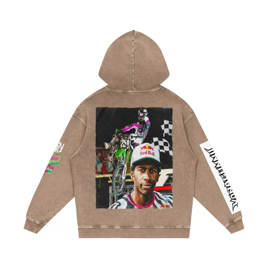 YGN Moto Legends Loose Cotton Hoodie